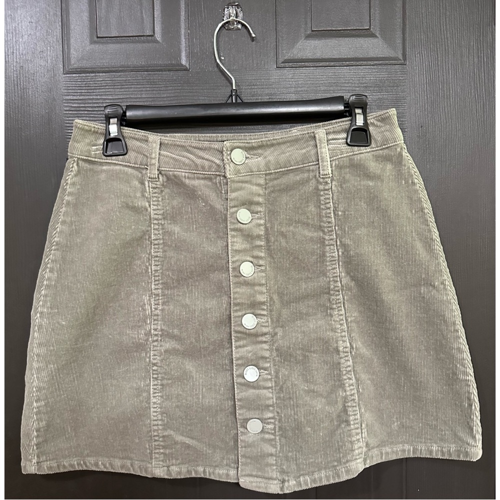 Black Label Corduroy Skirt